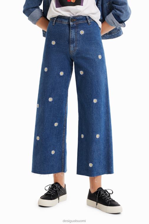 päivänkakkara denim culottes Desigual naiset F4V04881 vaatetus