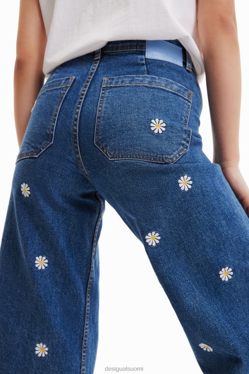päivänkakkara denim culottes Desigual naiset F4V04881 vaatetus