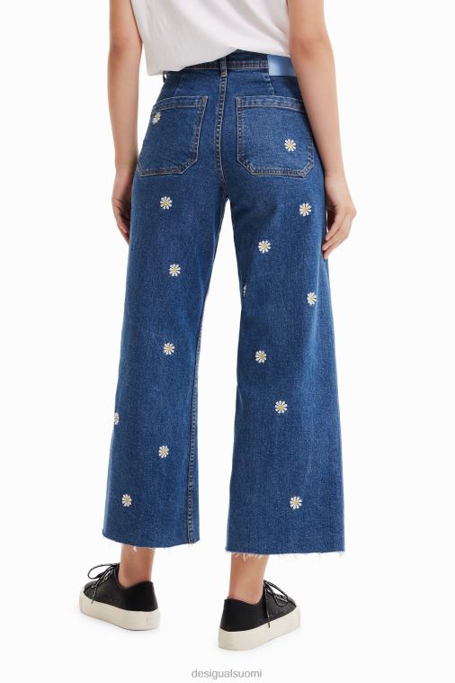 päivänkakkara denim culottes Desigual naiset F4V04881 vaatetus