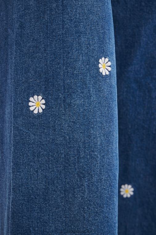 päivänkakkara denim culottes Desigual naiset F4V04881 vaatetus