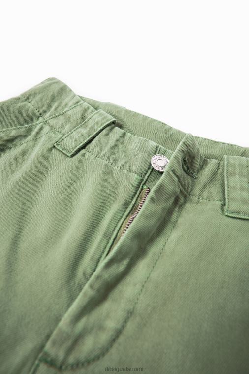 pitkät cargo-housut Desigual naiset F4V04247 vaatetus