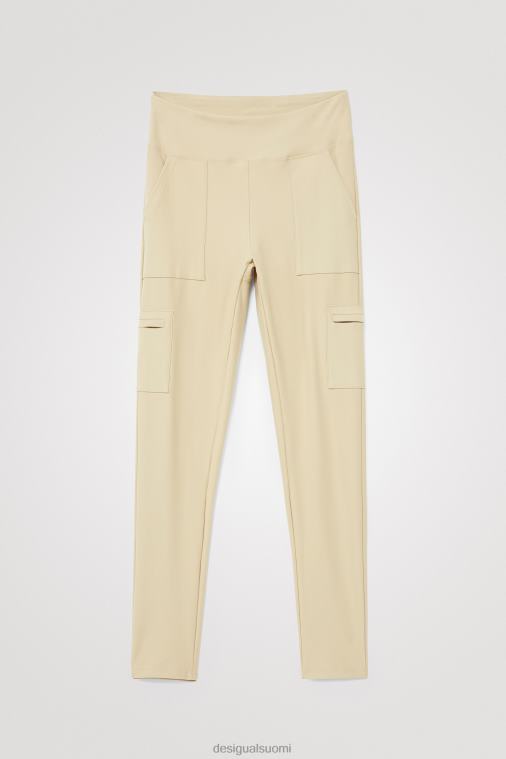 sotilaalliset ohuet leggingsit Desigual naiset F4V041114 vaatetus