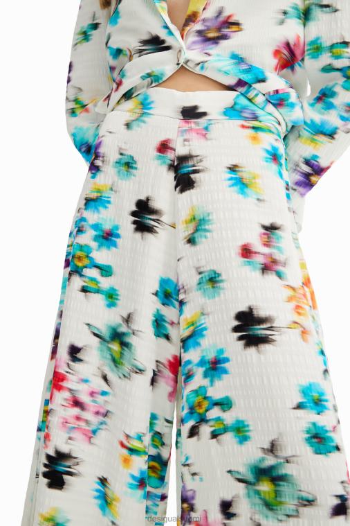 sumea kukka maxi housut Desigual naiset F4V04926 vaatetus