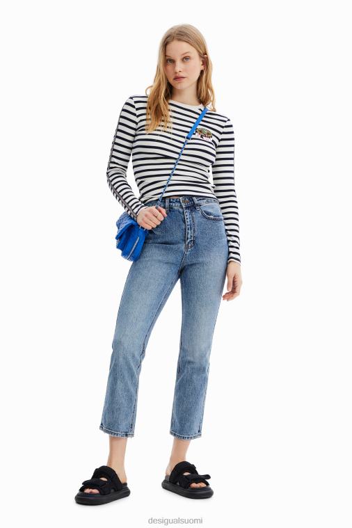 suora nilkka grazer farkut Desigual naiset F4V04517 vaatetus