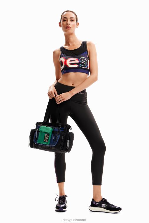 tavalliset glitch sport leggingsit Desigual naiset F4V04192 vaatetus