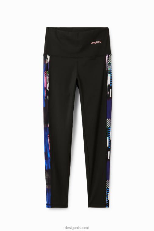 tavalliset glitch sport leggingsit Desigual naiset F4V04192 vaatetus