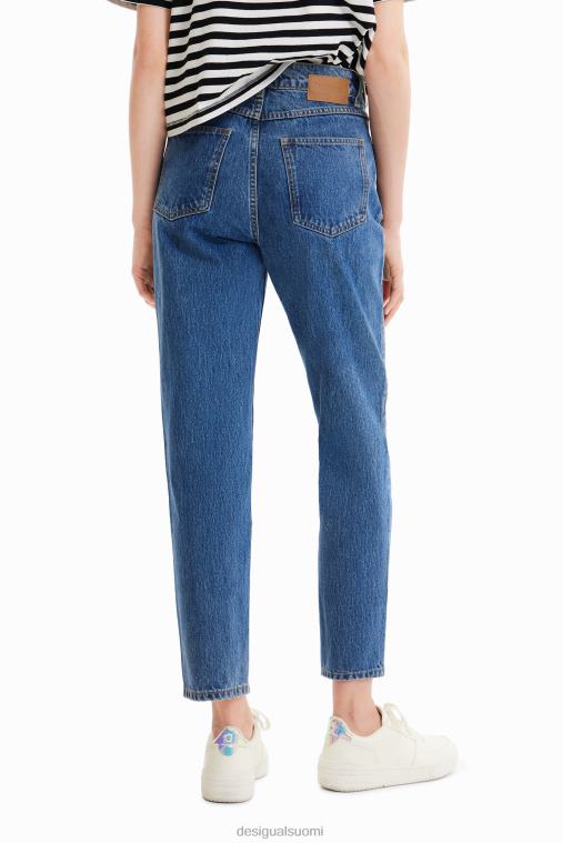 tekojalokivi mom farkut Desigual naiset F4V04603 vaatetus