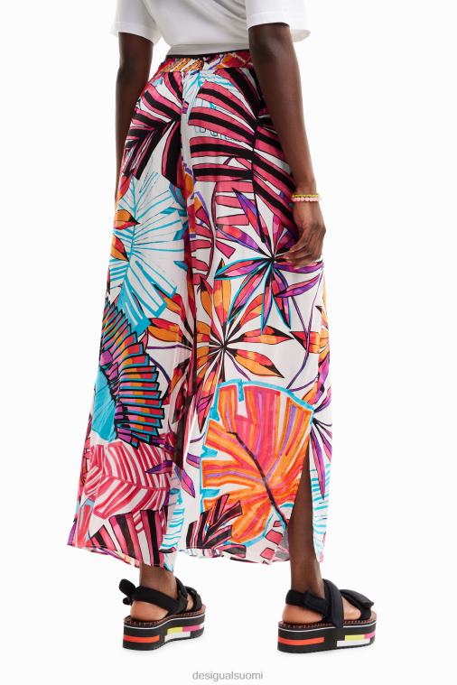 trooppiset halkiohousut Desigual naiset F4V04519 vaatetus