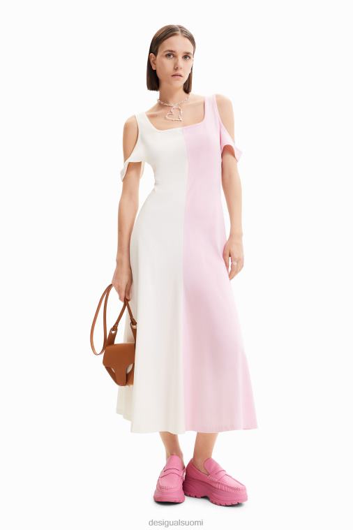 Maitrepierre-olkaimet midi-mekko Desigual naiset F4V04886 vaatetus