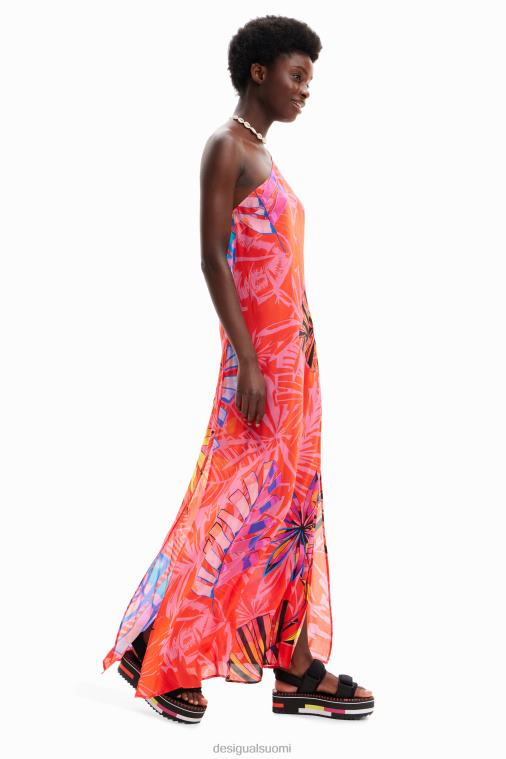 Trooppinen epäsymmetrinen midi-mekko Desigual naiset F4V04550 vaatetus