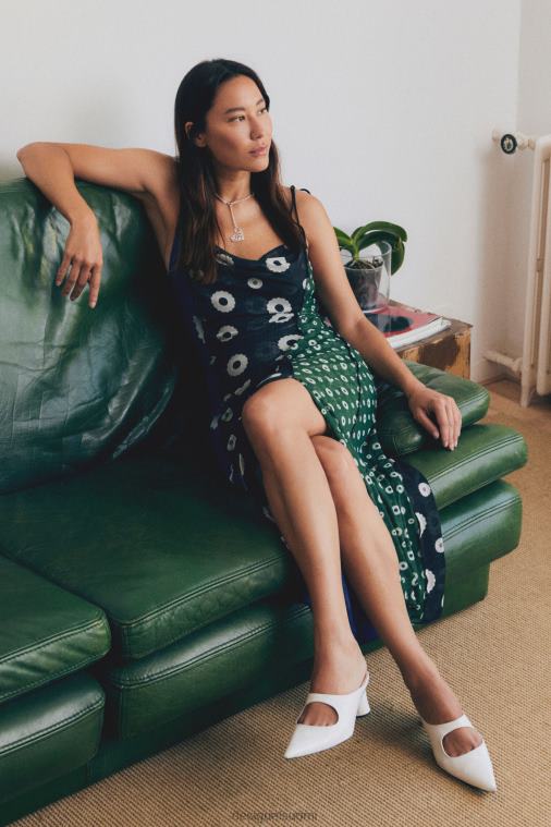 geometrinen midi-slip-mekko Desigual naiset F4V0477 vaatetus