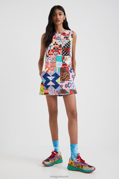 johnson hartig tilkkutäkki pinafore Desigual naiset F4V04670 vaatetus