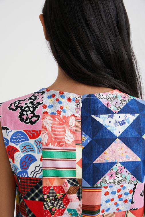 johnson hartig tilkkutäkki pinafore Desigual naiset F4V04670 vaatetus