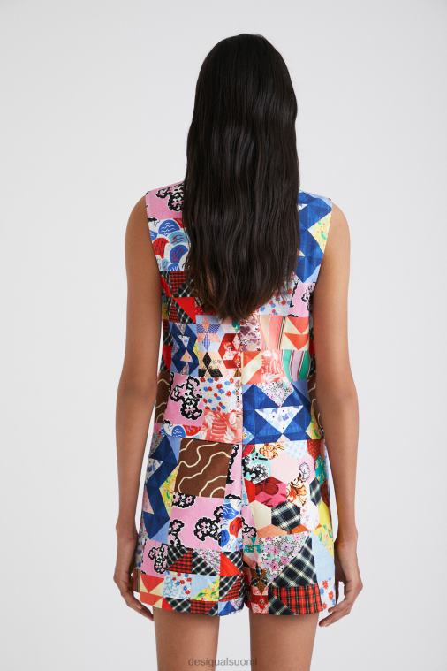 johnson hartig tilkkutäkki pinafore Desigual naiset F4V04670 vaatetus