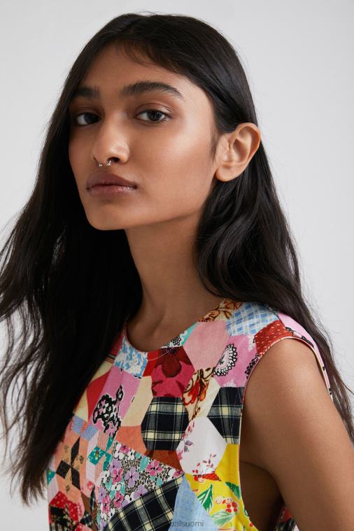 johnson hartig tilkkutäkki pinafore Desigual naiset F4V04670 vaatetus