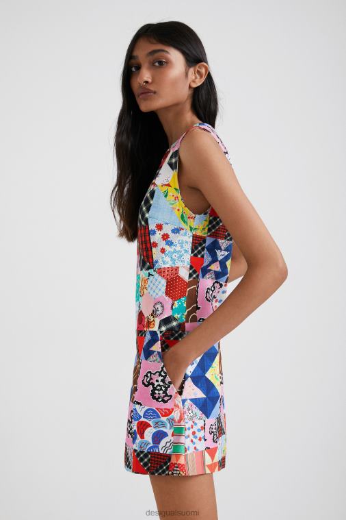 johnson hartig tilkkutäkki pinafore Desigual naiset F4V04670 vaatetus