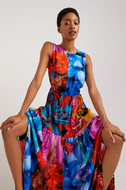 kukka leikattu mekko Desigual naiset F4V04482 vaatetus
