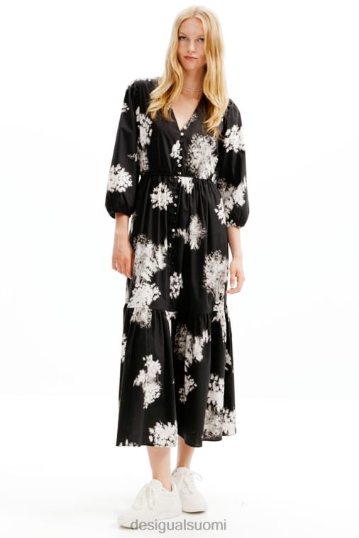 kukkainen midi-paitamekko Desigual naiset F4V04139 vaatetus