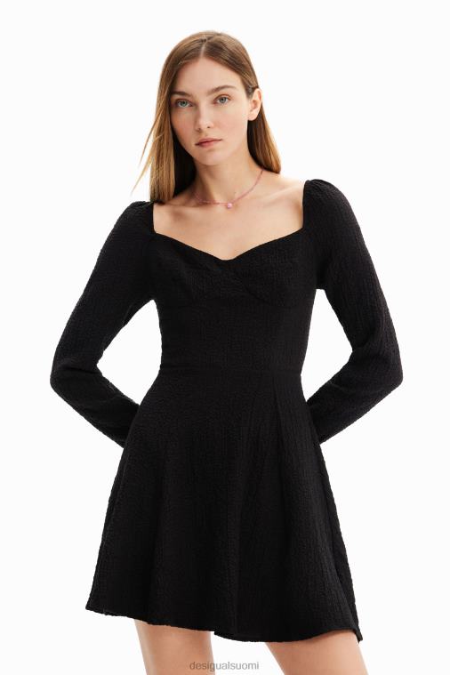 lyhyt kapea a-linjainen mekko Desigual naiset F4V04557 vaatetus