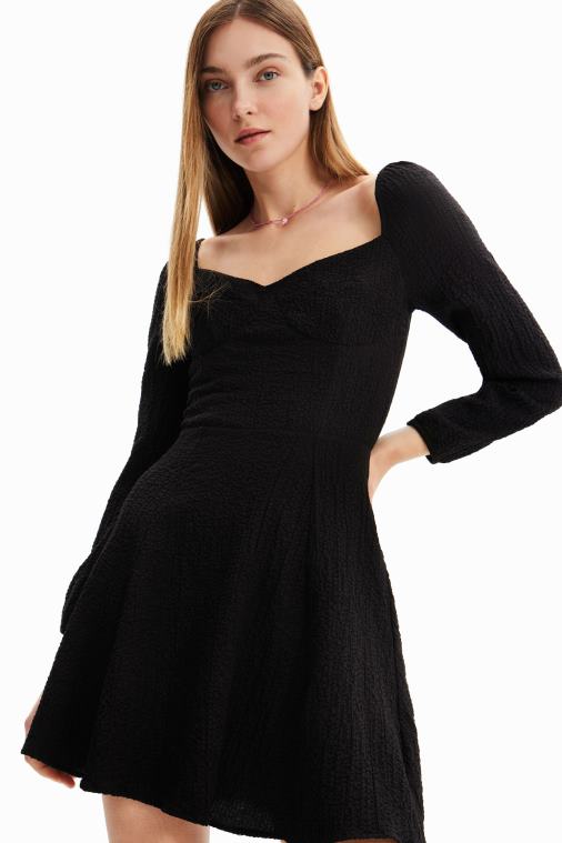 lyhyt kapea a-linjainen mekko Desigual naiset F4V04557 vaatetus