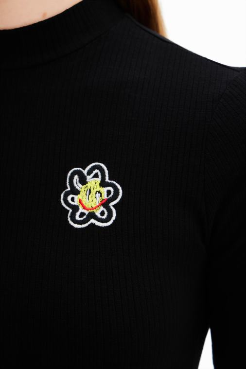 lyhyt kukka luistelija mekko Desigual naiset F4V04857 vaatetus