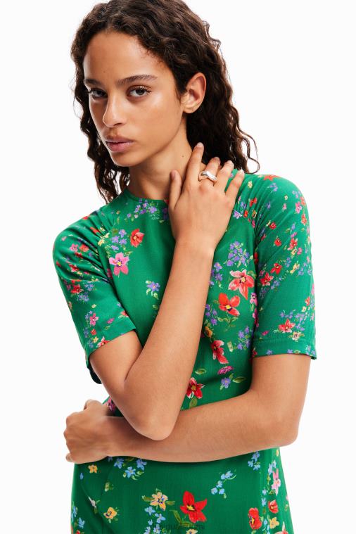 lyhyt kukkainen mekko Desigual naiset F4V0492 vaatetus
