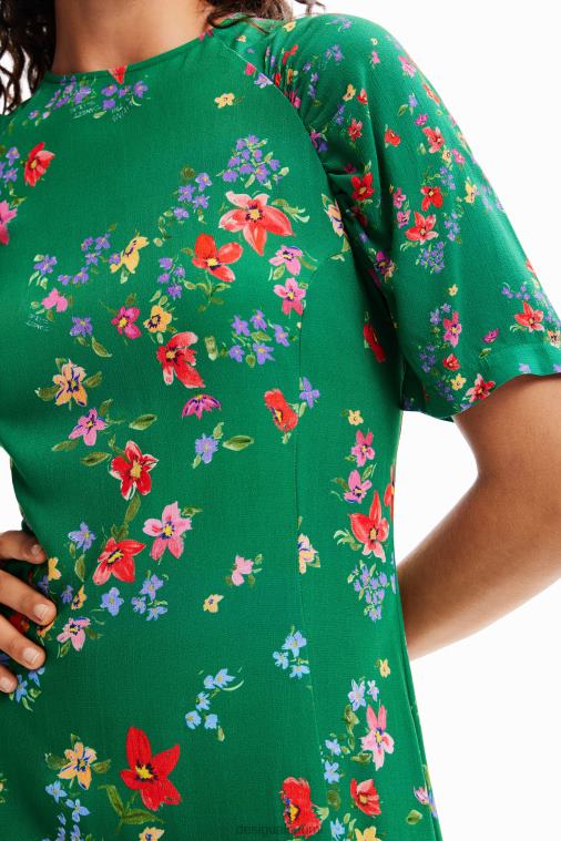 lyhyt kukkainen mekko Desigual naiset F4V0492 vaatetus