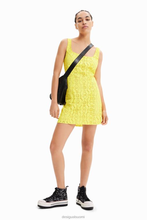 lyhyt pitsimekko Desigual naiset F4V04763 vaatetus