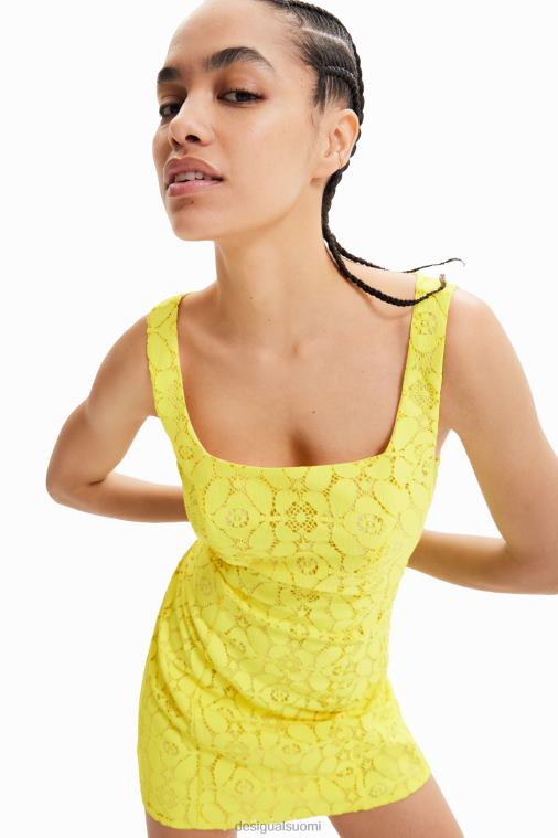 lyhyt pitsimekko Desigual naiset F4V04763 vaatetus