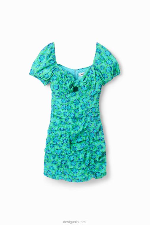 lyhyt rypytetty solmumekko Desigual naiset F4V04312 vaatetus