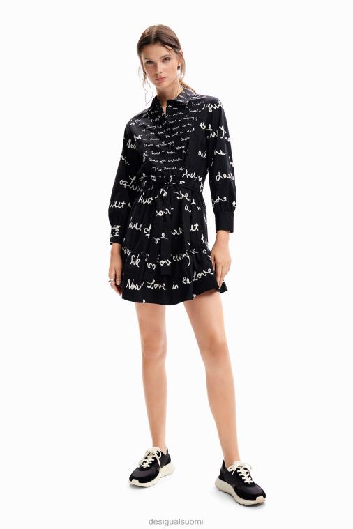 lyhytviestitunikamekko Desigual naiset F4V04232 vaatetus