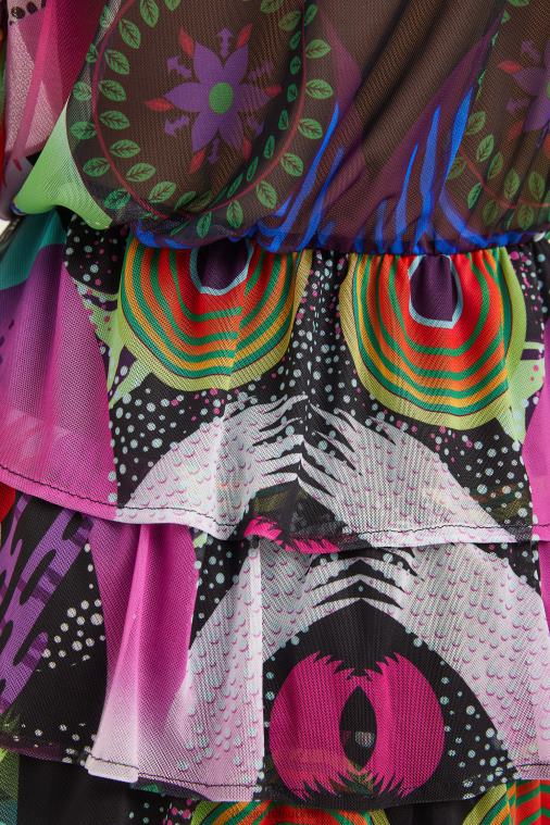 m. Christian Lacroix -kerroksinen mekko Desigual naiset F4V04685 vaatetus