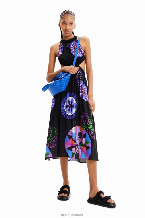 m. christian lacroix leikattu midi-mekko Desigual naiset F4V04932 vaatetus