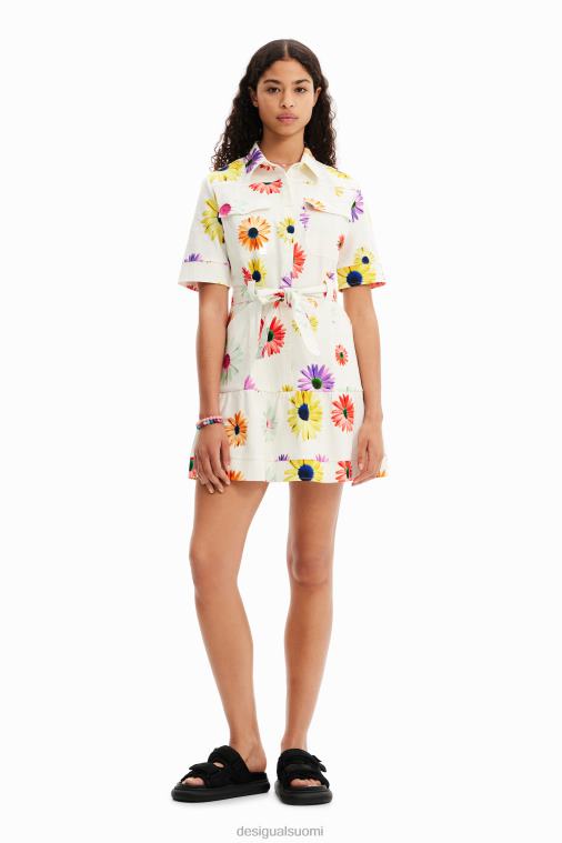 m. christian lacroix lyhyt kukkainen paitamekko Desigual naiset F4V04120 vaatetus