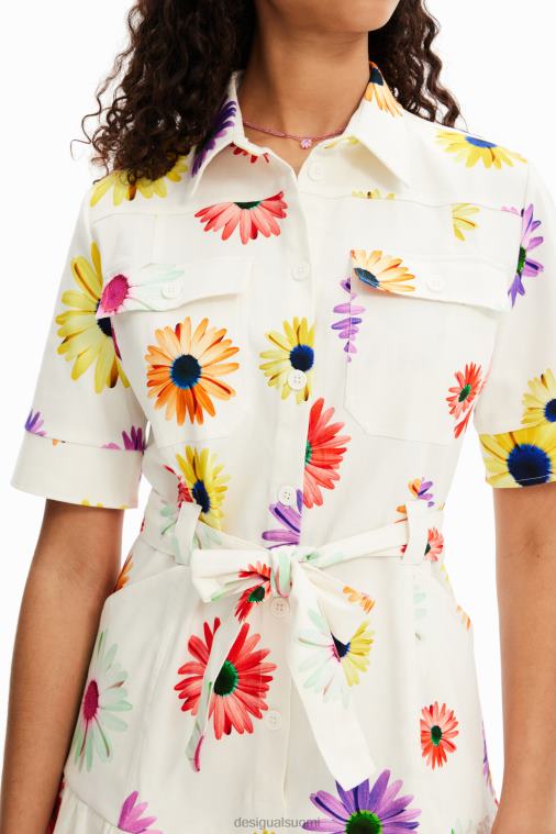 m. christian lacroix lyhyt kukkainen paitamekko Desigual naiset F4V04120 vaatetus