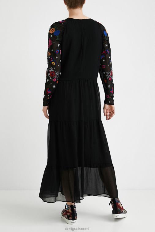 midi-mekko tylli Desigual naiset F4V041094 vaatetus