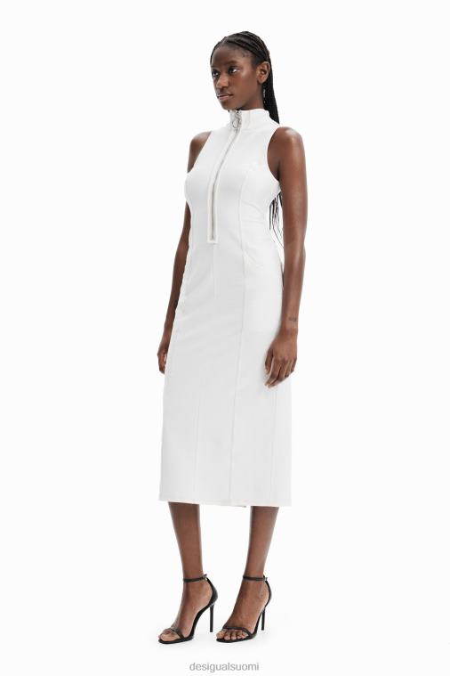 nathy peluso vetoketjullinen midi-mekko Desigual naiset F4V04887 vaatetus