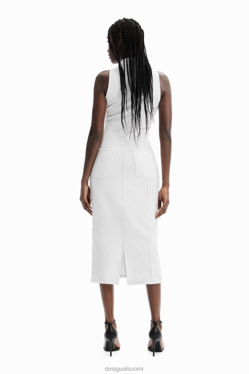 nathy peluso vetoketjullinen midi-mekko Desigual naiset F4V04887 vaatetus