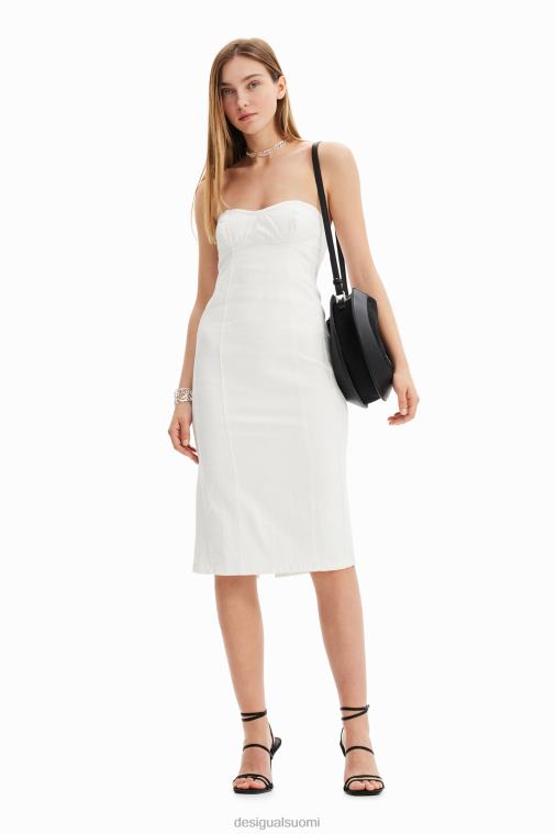 ohut denim midi-mekko Desigual naiset F4V04680 vaatetus