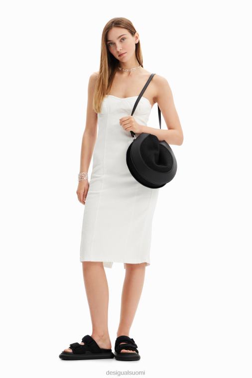 ohut denim midi-mekko Desigual naiset F4V04680 vaatetus