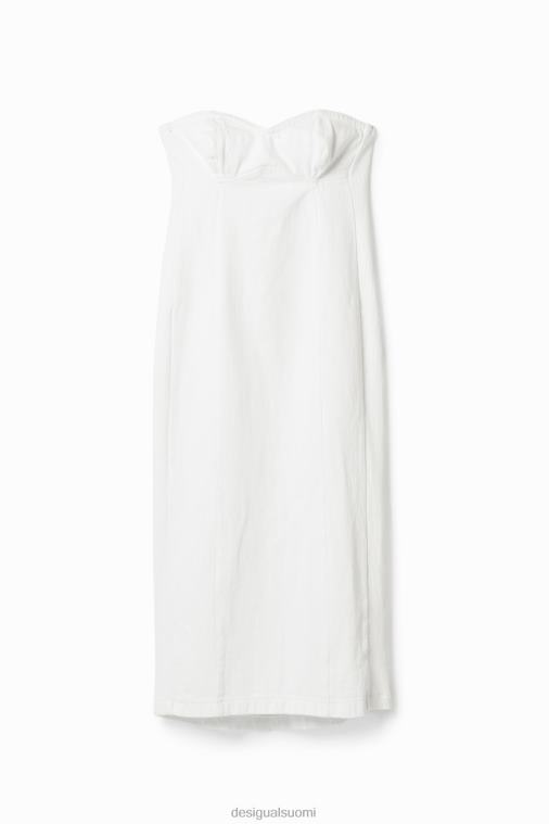 ohut denim midi-mekko Desigual naiset F4V04680 vaatetus