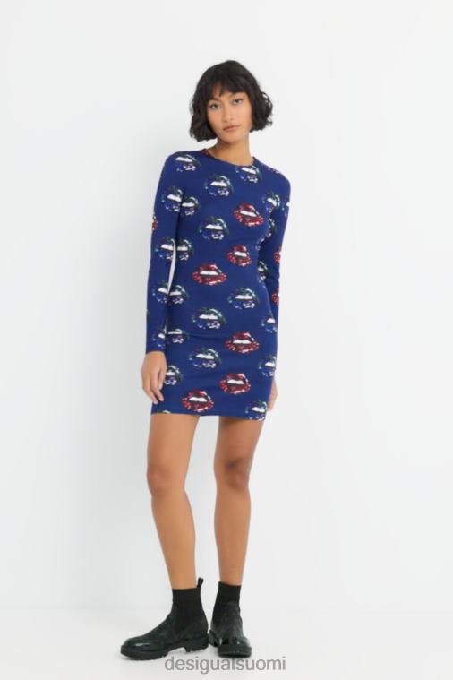 ohut lyhythuulimekko Desigual naiset F4V04346 vaatetus