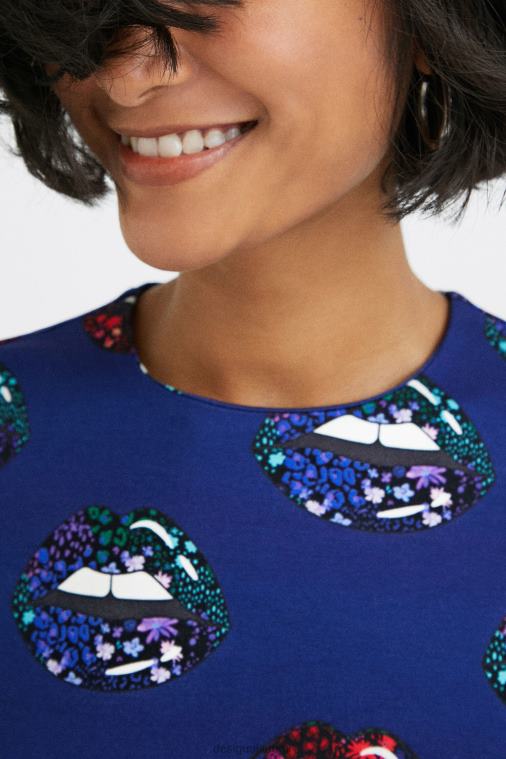 ohut lyhythuulimekko Desigual naiset F4V04346 vaatetus