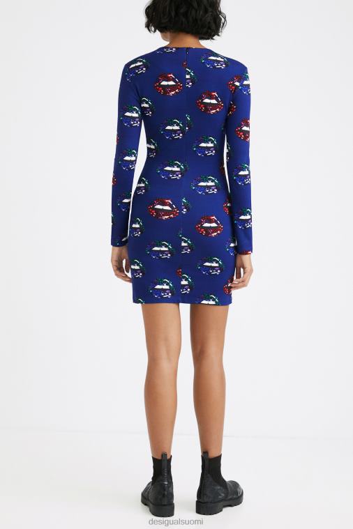 ohut lyhythuulimekko Desigual naiset F4V04346 vaatetus