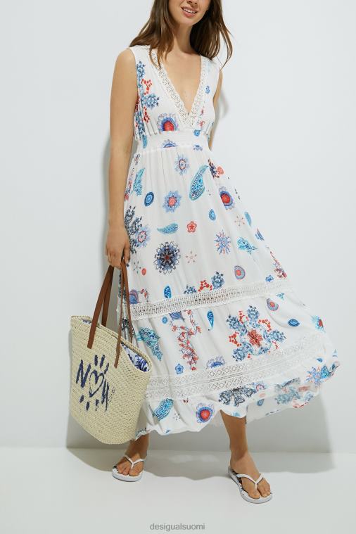 pitkähihainen mekko Desigual naiset F4V041057 vaatetus