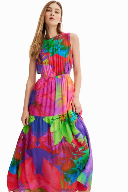 pitkä kukkaleikkausmekko Desigual naiset F4V04403 vaatetus