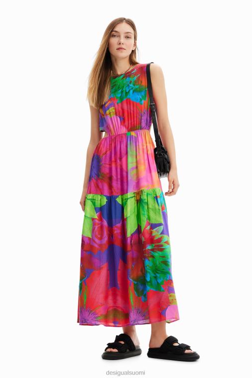pitkä kukkaleikkausmekko Desigual naiset F4V04403 vaatetus