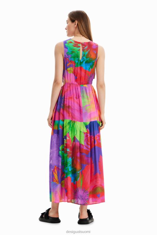 pitkä kukkaleikkausmekko Desigual naiset F4V04403 vaatetus