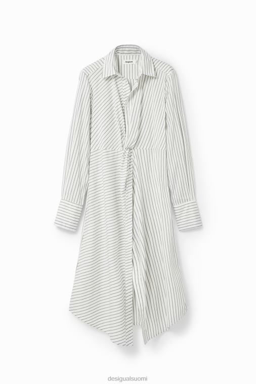 raidallinen midi-paitamekko Desigual naiset F4V04226 vaatetus