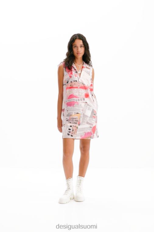 sanomalehti poolomekko Desigual naiset F4V04100 vaatetus